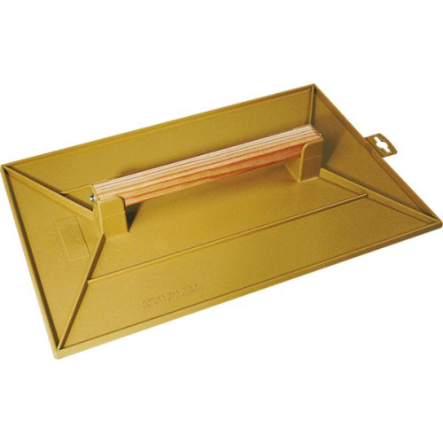 TALOCHE ABS 42X28 RECTANGLE JAUNE
