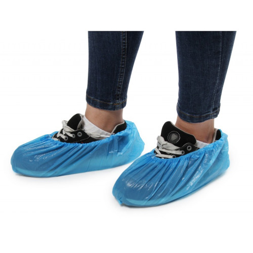 Surchaussure visiteur bleue PE...