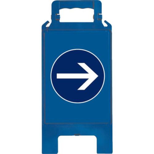 CHEVALET DE SIGNALISATION JAUNE