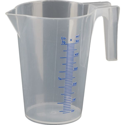 Godet de mesure polypropy lene 0,5l...