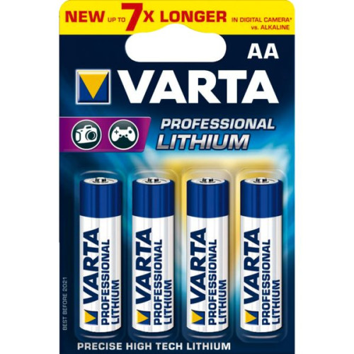 Pile Professional Lithium AAA blister...
