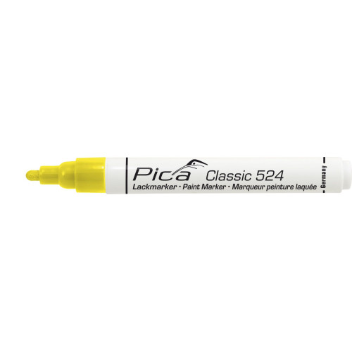 MARQUEUR PEINTURE LAQUÉE DECO PEN JAUNE