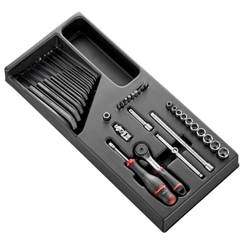 Module cliquet douilles 1/4''