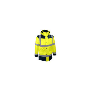 PARKA HV JAUNE 4 EN 1,XL