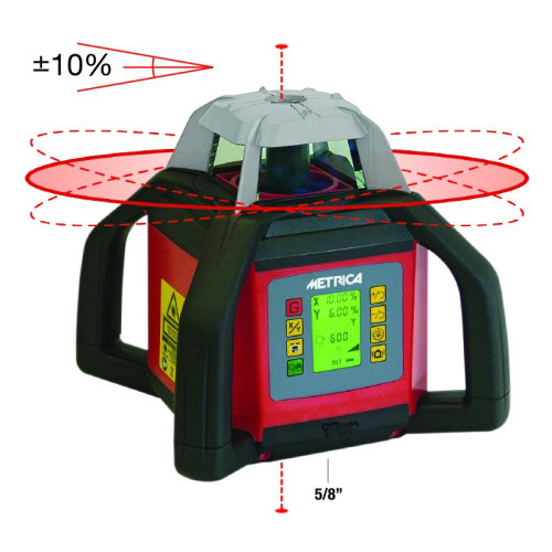 LASER ROTATIF INCLIGRAD 2 - ROUGE