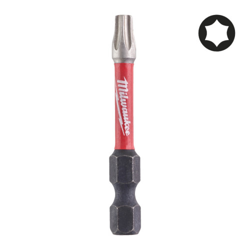 BOITE 10 EMBOUTS TX25 SHOCKWAVE 50MM