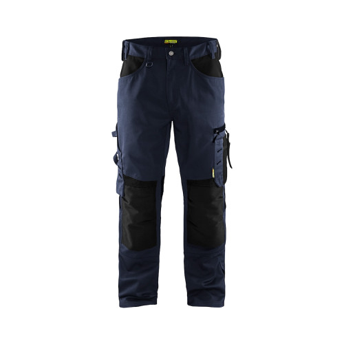 PANTALON ARTISAN MARINE FONCE/NOIR 56