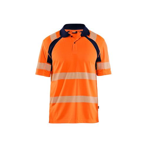 POLO HAUTE-VISIBILITEE ANTI-UV ORANGE...