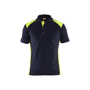 POLO PIQUE BLEU MARINE...
