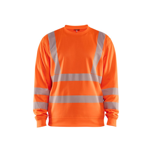 SWEAT HAUTE-VISIBILITEE ORANGE FLUO L
