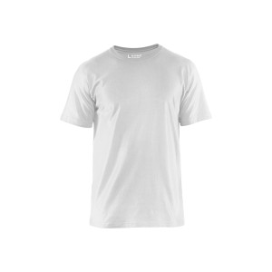 T-SHIRT UNI BLANC S