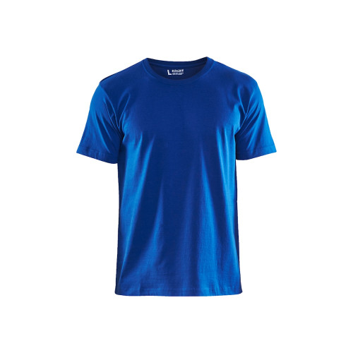T-SHIRT UNI BLEU ROI L