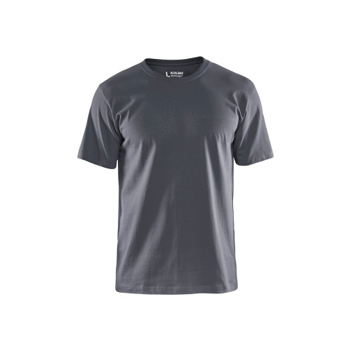 T-SHIRT UNI GRIS CLAIR 6XL