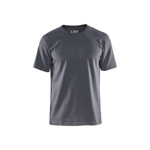 T-SHIRT UNI GRIS CLAIR XXL