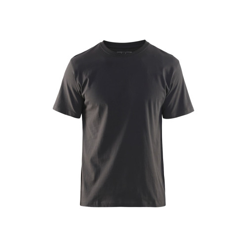T-SHIRT UNI GRIS FONCE XL