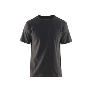 T-SHIRT UNI GRIS FONCE XXLT