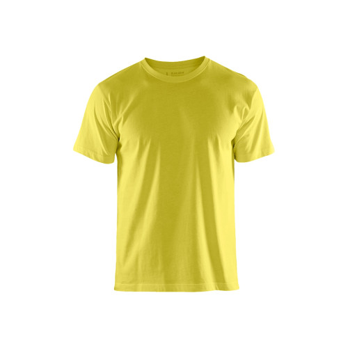 T-SHIRT UNI JAUNE FLUO XXL