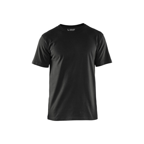 T-SHIRT UNI NOIR MT