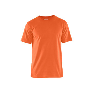 T-SHIRT UNI ORANGE XXL