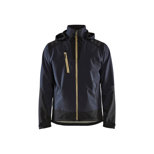 VESTE SOFTSHELL STRETCH 2D MARINE...