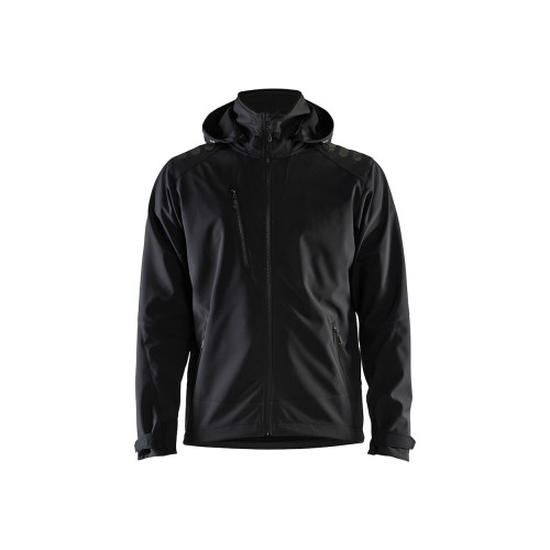 VESTE SOFTSHELL STRETCH 2D NOIR/NOIR XXL