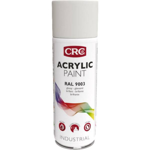 PEINTURE ACRYLIQUE 9010 BLANC MAT...