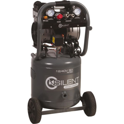 COMPRESSEUR MOBILE SILENT 12/40V -...