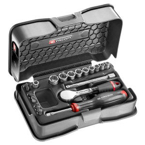 COFFRET DOUIL 1/4' 6P MM...