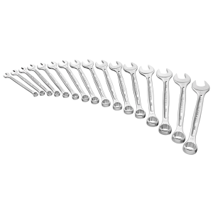 JEU DE 18 CLES MIXTES STD