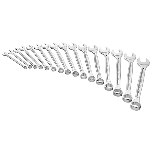 JEU DE 18 CLES MIXTES STD