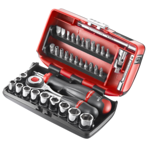 COFFRET DOUILLES 1/4' INCH-6PT