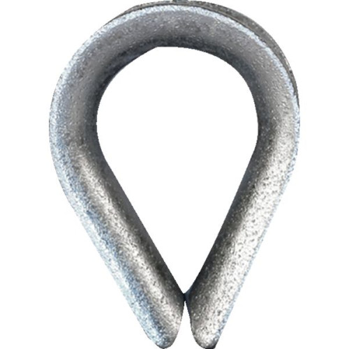 COSSE COEUR LEGERE GALVA POUR CABLE...
