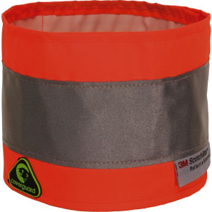 BRASSARD HI-VIZ ORANGE 100%...