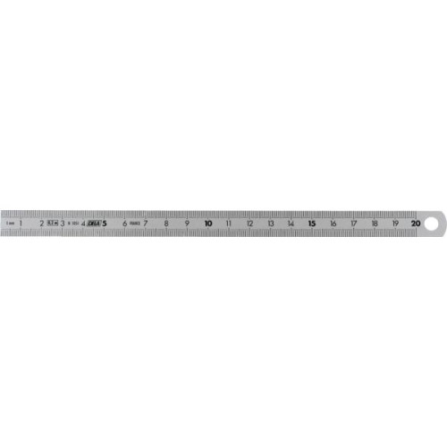 150 MM METRIQUE REGLET INOX 2 FACES